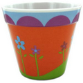 4.5 Colorful Melamine Flower Pot